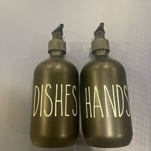 Soap bottles